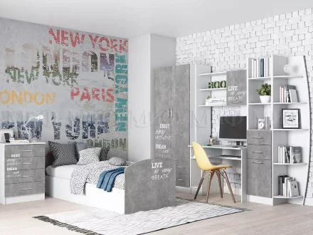 Комод Лофт Юниор-2 ЛДСП 